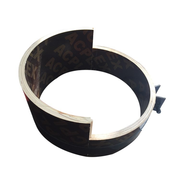 The Production Process of Circular Wooden Formwork