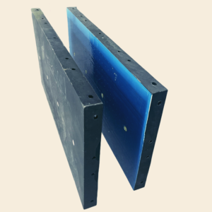 Plastic concrete formwork