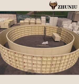 plastic pool formwork
