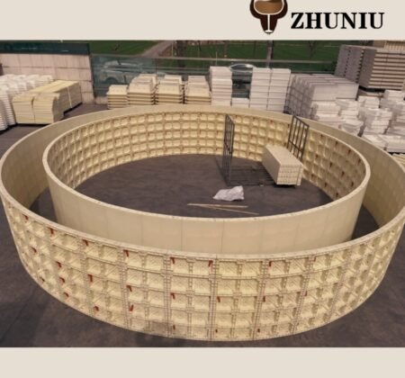 plastic pool formwork